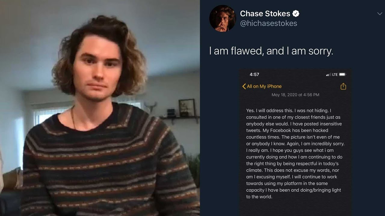 Outer Banks Star Chase Stokes APOLOGIZES for 'Insensitive’ Past Tweets