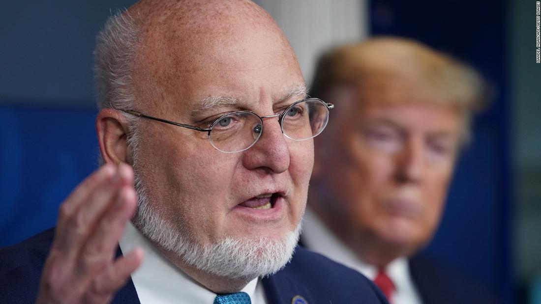 CDC's Redfield in the hot seat as White House looks for someone to blame