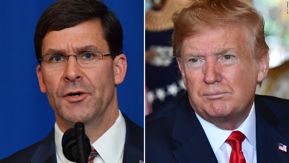 Wall Street Journal: Trump came close to firing Esper due to dispute over protest response