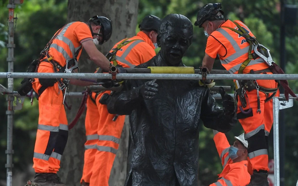 Black Lives Matter Protests live: Sadiq Khan says statues could be 'a flashpoint for violence'